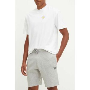 Reebok pantaloni scurti barbati, culoarea gri, melanj, 100202834 imagine