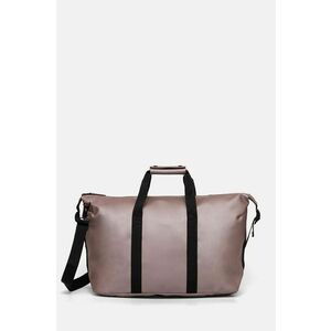 Rains geanta Hilo Weekend Bag W3 culoarea roz, 14200-37 imagine