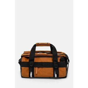 Rains geanta Texel Duffel Bag Mini W3 culoarea maro, 14800-63 imagine