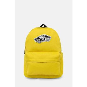 Vans rucsac culoarea galben, mare, cu imprimeu, VN000H4YCIC1 imagine