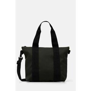 Rains geanta Tote Bag Micro W3 culoarea verde, 14180-03 imagine