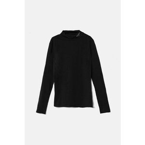 Pepe Jeans longsleeve copii VANESSA culoarea negru, cu turtleneck, PG503100 imagine