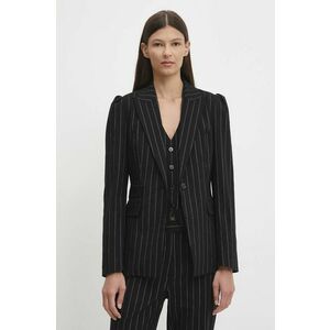 Bruuns Bazaar sacou DecumariaBBNora blazer culoarea negru, un singur rand de nasturi, modelator, BBW4083 imagine