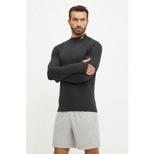 Reebok longsleeve barbati, culoarea negru, neted, 100070559 imagine