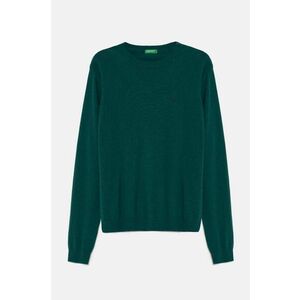 United Colors of Benetton pulover pentru copii din amestec de lana culoarea verde, light, 1032C106W imagine