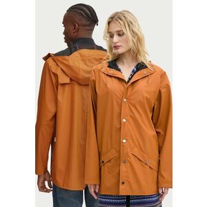 Rains geaca de ploaie Jacket W3 culoarea portocaliu, de tranzitie, 12010-63 imagine