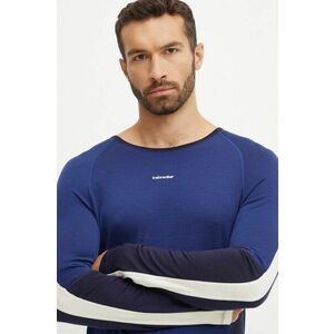 Icebreaker longsleeve funcțional Merino 200 Sonebula culoarea albastru marin, IB0A56QH0901 imagine