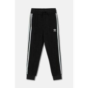 adidas Originals pantaloni de trening pentru copii culoarea negru, cu imprimeu imagine