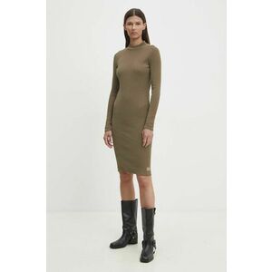 G-Star Raw rochie culoarea verde, mini, mulata, D25034-D702 imagine