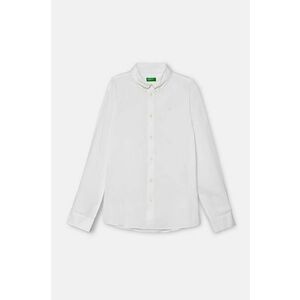 United Colors of Benetton camasa copii culoarea alb, 5AWRCQ01M imagine