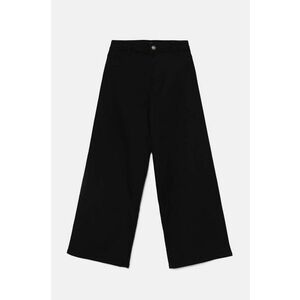 United Colors of Benetton pantaloni copii culoarea negru, neted, 41HQCF03K imagine