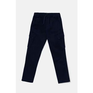 United Colors of Benetton pantaloni copii culoarea albastru marin, neted, 4HM6YF00M imagine