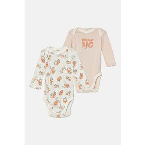 United Colors of Benetton body din bumbac pentru bebelusi 2-pack 3GI70B00R imagine
