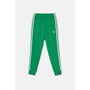 adidas Originals pantaloni de trening pentru copii SST TRACK PANTS culoarea verde, modelator, IY7461 imagine