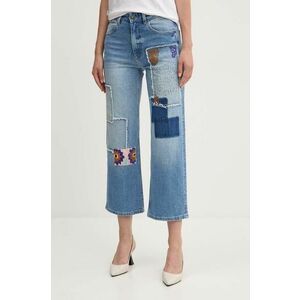 Desigual jeansi MILA femei high waist, 24WWDD97 imagine