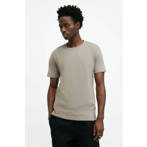 AllSaints tricou din bumbac BRACE SS CREW barbati, culoarea roz, neted, MD131G imagine