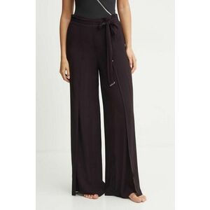 MICHAEL Michael Kors pantaloni de plaja culoarea negru imagine