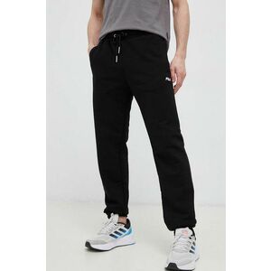 Fila pantaloni de trening culoarea negru, neted imagine