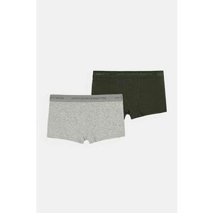 United Colors of Benetton boxeri 2-pack culoarea gri imagine