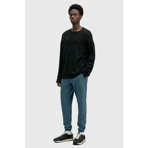 AllSaints pantaloni de trening din bumbac RAVEN SWEATPANT culoarea negru, neted, M031TA imagine