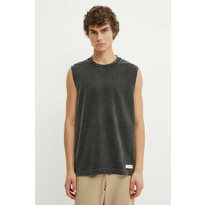 Abercrombie & Fitch tricou din bumbac barbati, culoarea negru imagine