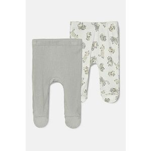 United Colors of Benetton salopete din bumbac pentru bebeluși 2-pack 3FMG0F008 imagine