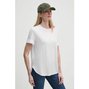 Sisley tricou femei, culoarea alb, 3QU4L106I imagine