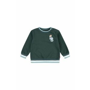 Levi's bluza copii VARSITY LEVI TIPPED CREW culoarea verde, cu imprimeu, 6EL324 imagine