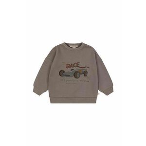 Konges Sløjd bluza copii LOU SWEATSHIRT OCS culoarea gri, cu imprimeu, KS101568 imagine