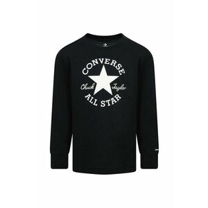 Converse longsleeve copii culoarea negru, cu imprimeu, 9CG400 imagine