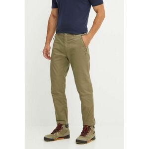 Fjallraven pantaloni de exterior Vardag culoarea verde, F86666.620 imagine