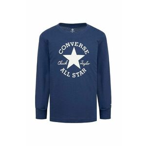 Converse longsleeve copii culoarea albastru marin, cu imprimeu, 8CG400 imagine