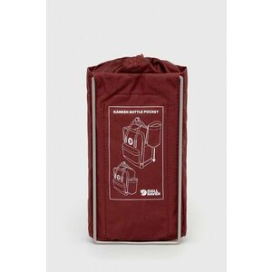 Fjallraven buzunar pentru sticlă Kanken culoarea bordo, mic, neted imagine