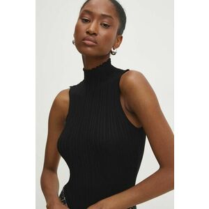 Answear Lab top culoarea negru, cu turtleneck imagine