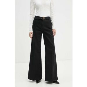 Blugirl Blumarine jeansi femei, culoarea negru, RF4084.D4448 imagine