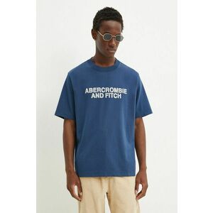 Abercrombie & Fitch tricou din bumbac barbati, cu imprimeu imagine