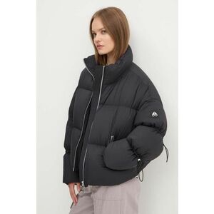 MOOSE KNUCKLES geacă de puf Agate femei, culoarea negru, de iarnă, oversize, M34LJ153 imagine