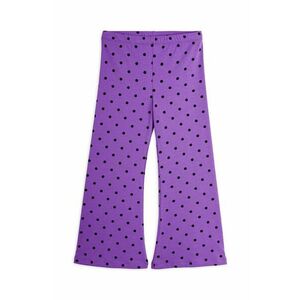 Mini Rodini pantaloni copii culoarea violet, modelator, 2473012145 imagine