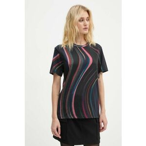 PS Paul Smith tricou din bumbac femei, culoarea negru, W2R.232V.NP4787 imagine