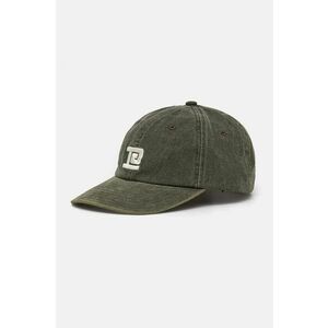 P.E Nation șapcă de baseball din bumbac Throwback Cap culoarea verde, cu imprimeu, 243A415 imagine