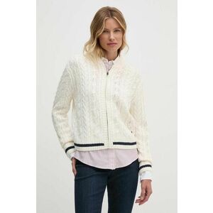 Pepe Jeans pulover HADA JACKET femei, culoarea bej, PL702207 imagine