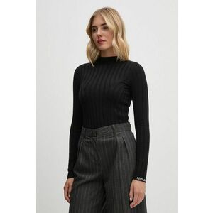 Pepe Jeans pulover IZABEL TURTLENECK femei, culoarea negru, PL702224 imagine