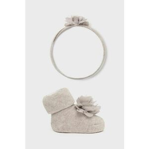 Mayoral Newborn sosete bebe culoarea bej, 9763 imagine