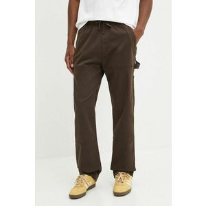 Hollister Co. pantaloni barbati, culoarea maro, drept, KI330-4086 imagine