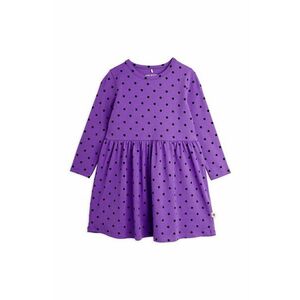 Mini Rodini rochie fete culoarea violet, mini, evazati, 2475011145 imagine