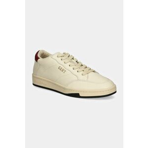 Gant sneakers din piele Prepus culoarea bej, 29631682 G192 imagine