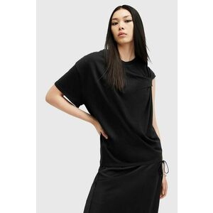 AllSaints tricou din bumbac ONYX TWIST femei, culoarea negru, W193JB imagine