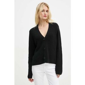 Marc O'Polo cardigan din bumbac culoarea negru, călduros, 408605961069 imagine