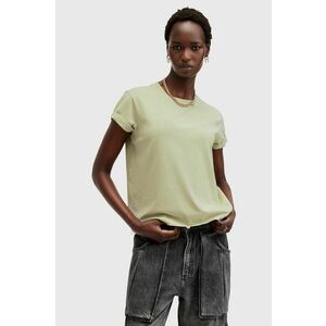 AllSaints tricou din bumbac ANNA femei, culoarea verde, W191JB imagine