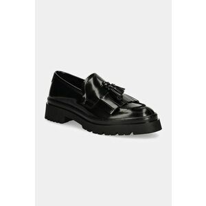 Gant mocasini de piele Aligrey femei, culoarea negru, cu platforma, 29571723 G00 imagine